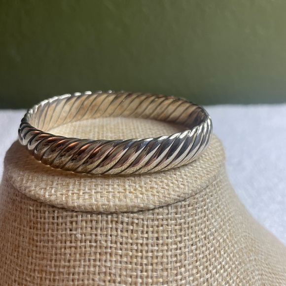 NWOT David Yurman Renaissance Onyx Albion Three Sculpted Bracelet - Picture 6 of 6